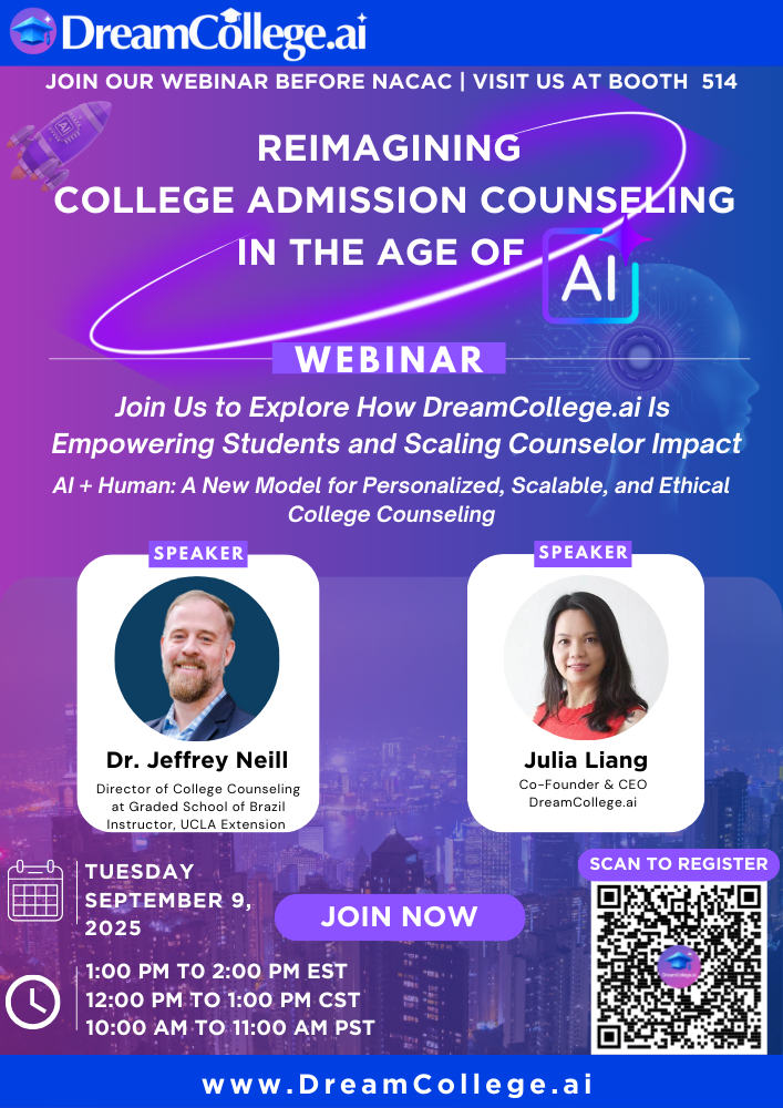 Reimage College Admission Counseling In the Age of AI