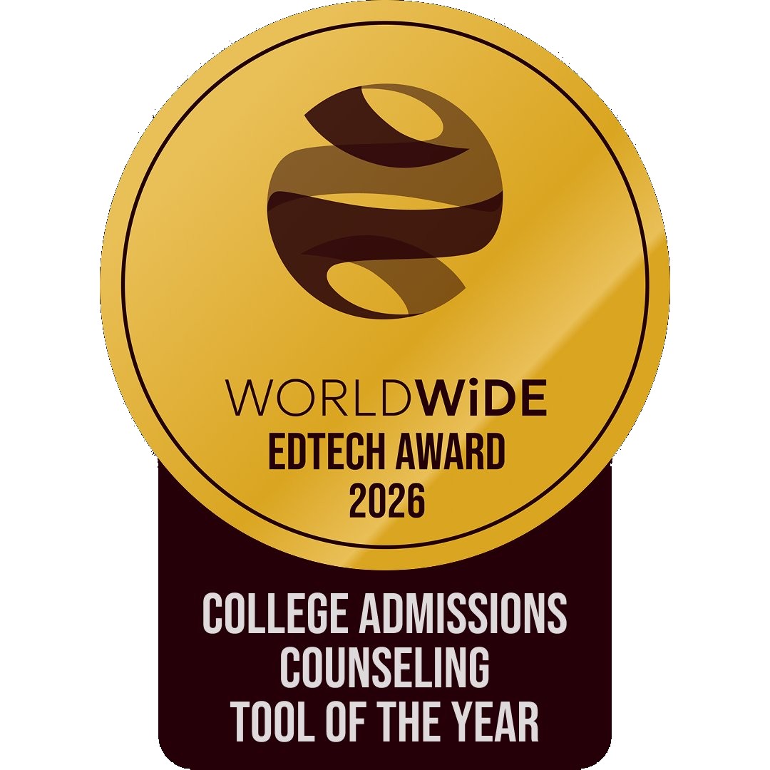 Worldwide EdTech Award 2026 — College Admissions Counseling Tool of the Year
